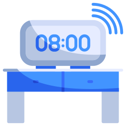 Digital clock icon