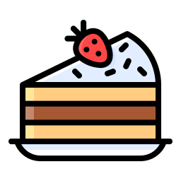 Cake slice icon