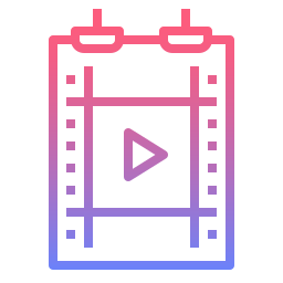 Movie poster icon