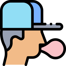 Chewing gum icon