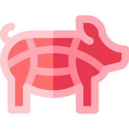 varkensvlees icoon