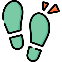 Footprint icon