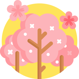 Cherry blossom icon