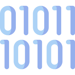 Binary code icon