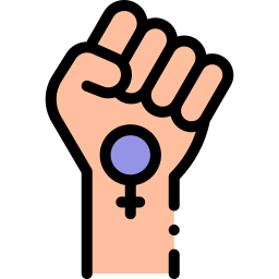 Girl power icon