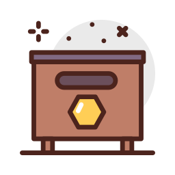 Bee hive icon