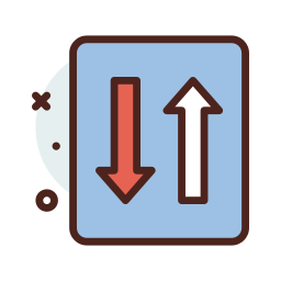 Priority over oncoming icon