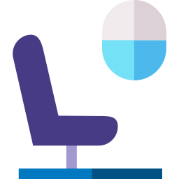 飛行機の座席 icon