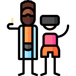 Virtual reality icon