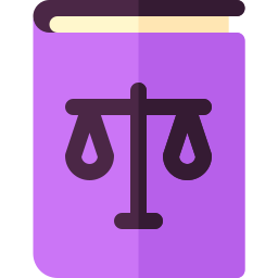 Law book icon