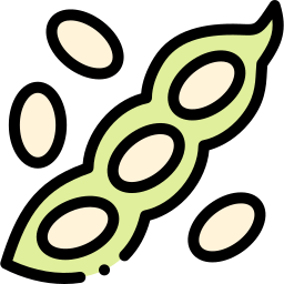 haba de soja icono