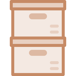 Коробка для хранения иконка
