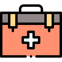 First aid kit icon