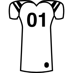 rugby t-shirt icon