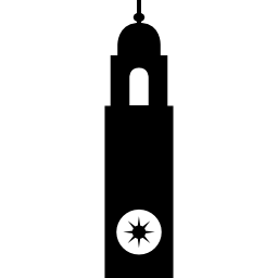 torre del reloj de dubrovnik, croacia icono