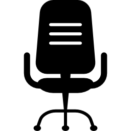 bürostuhl silhouette icon