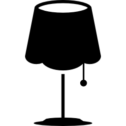lampenschirm silhouette icon
