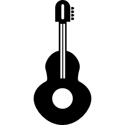 instrumento musical de guitarra Ícone