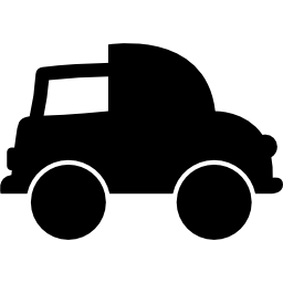 Вид сбоку автомобиля иконка