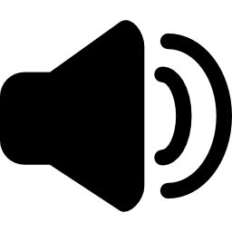 Volume interface symbol icon