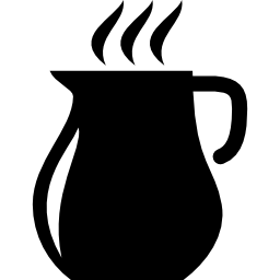 뜨거운 음료와 항아리 icon