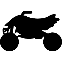 All terrain vehicle motorbike icon