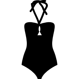 costume da bagno femminile icona