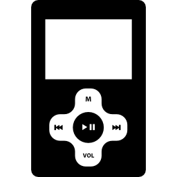 reproductor de música ipod icono