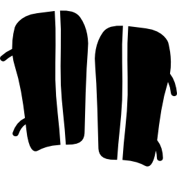 almohadillas de fútbol icono