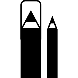 lápis delineador Ícone