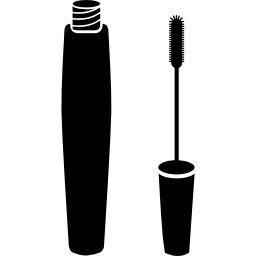 maquillage des yeux au mascara Icône