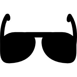 bril voor bescherming tegen de zon icoon