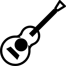 Guitar of classical type icon