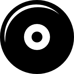 círculos de disco Ícone