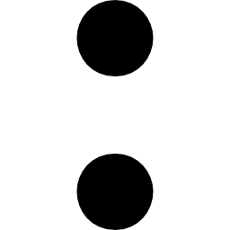 muzyczny znak dwóch kropek ikona