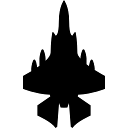leger vliegtuig icoon