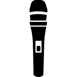 microphone à main Icône