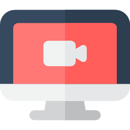 video-oproep icoon