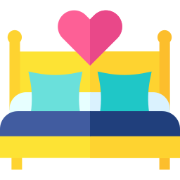 Double bed icon