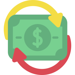 Cash flow icon