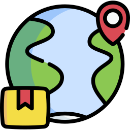 Global distribution icon