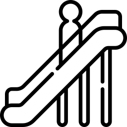 mechanische trappen icoon