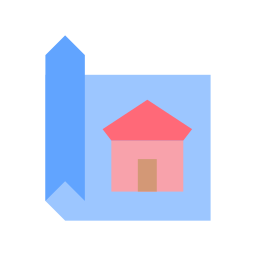 plan de la maison Icône