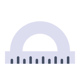 Curve ruler icon