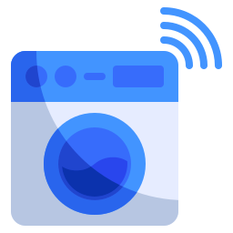 Smart washing machine icon