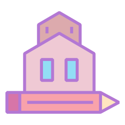 diseño de la casa icono
