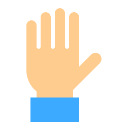 Raise hand icon