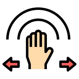 gesto manual icono