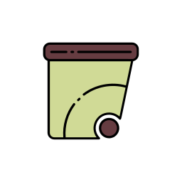 Waste can icon