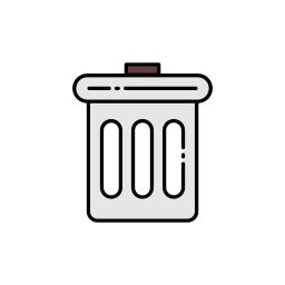 Garbage can icon